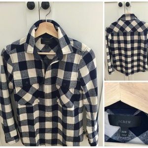 J. Crew Plaid Pull Over